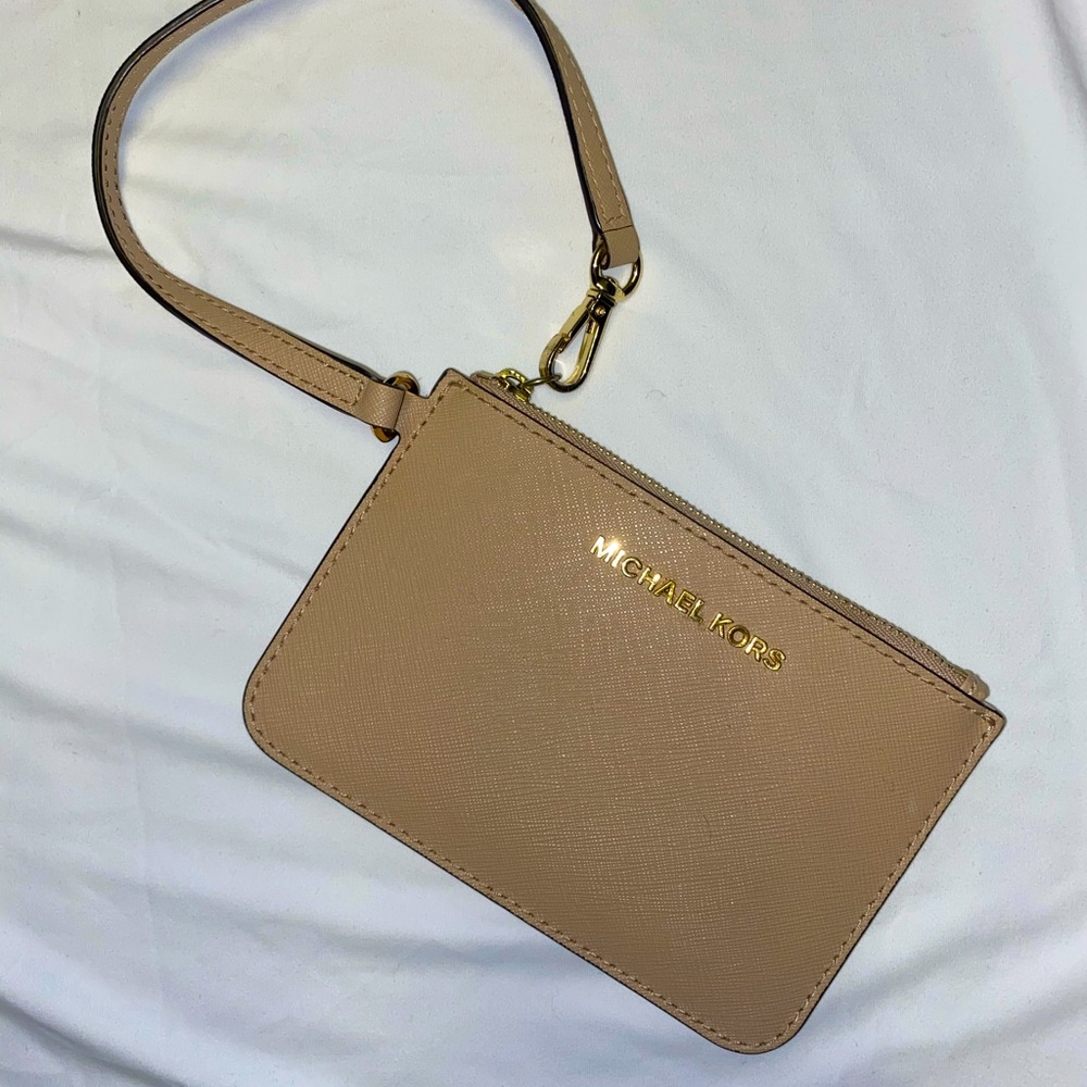 Michael Kors Nude Wristlet
